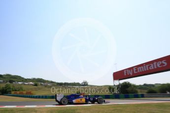 World © Octane Photographic Ltd. Sauber F1 Team C34-Ferrari – Felipe Nasr. Friday 24th July 2015, F1 Hungarian GP Practice 1, Hungaroring, Hungary. Digital Ref: 1346LB5D0222