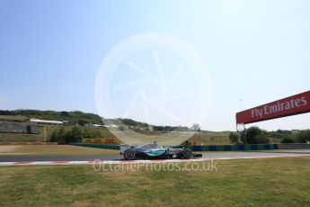 World © Octane Photographic Ltd. Mercedes AMG Petronas F1 W06 Hybrid – Lewis Hamilton. Friday 24th July 2015, F1 Hungarian GP Practice 1, Hungaroring, Hungary. Digital Ref: 1346LB5D0234