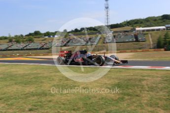 World © Octane Photographic Ltd. Scuderia Toro Rosso STR10 – Carlos Sainz Jnr. Friday 24th July 2015, F1 Hungarian GP Practice 1, Hungaroring, Hungary. Digital Ref: 1346LB5D0251