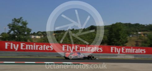 World © Octane Photographic Ltd. Scuderia Toro Rosso STR10 – Carlos Sainz Jnr. Friday 24th July 2015, F1 Hungarian GP Practice 1, Hungaroring, Hungary. Digital Ref: 1346LB5D0423