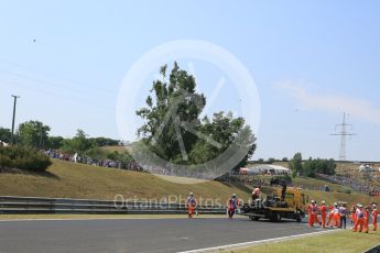 World © Octane Photographic Ltd. Sahara Force India VJM08B – Sergio Perez. Friday 24th July 2015, F1 Hungarian GP Practice 1, Hungaroring, Hungary. Digital Ref: 1346LB5D0432