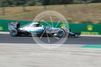 World © Octane Photographic Ltd. Mercedes AMG Petronas F1 W06 Hybrid – Nico Rosberg. Friday 24th July 2015, F1 Hungarian GP Practice 2, Hungaroring, Hungary. Digital Ref: 1348CB1L5342
