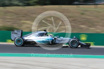 World © Octane Photographic Ltd. Mercedes AMG Petronas F1 W06 Hybrid – Lewis Hamilton. Friday 24th July 2015, F1 Hungarian GP Practice 2, Hungaroring, Hungary. Digital Ref: 1348CB1L5347