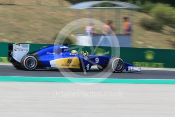 World © Octane Photographic Ltd. Sauber F1 Team C34-Ferrari – Marcus Ericsson. Friday 24th July 2015, F1 Hungarian GP Practice 2, Hungaroring, Hungary. Digital Ref: 1348CB1L5352