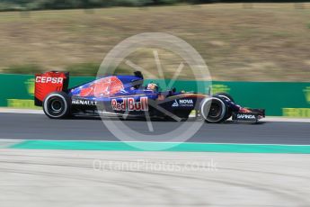 World © Octane Photographic Ltd. Scuderia Toro Rosso STR10 – Max Verstappen. Friday 24th July 2015, F1 Hungarian GP Practice 2, Hungaroring, Hungary. Digital Ref: 1348CB1L5383