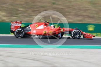 World © Octane Photographic Ltd. Scuderia Ferrari SF15-T– Kimi Raikkonen. Friday 24th July 2015, F1 Hungarian GP Practice 2, Hungaroring, Hungary. Digital Ref: 1348CB1L5399