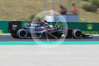 World © Octane Photographic Ltd. McLaren Honda MP4/30 – Fernando Alonso. Friday 24th July 2015, F1 Hungarian GP Practice 2, Hungaroring, Hungary. Digital Ref: 1348CB1L5408