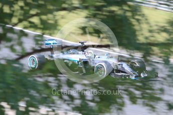 World © Octane Photographic Ltd. Mercedes AMG Petronas F1 W06 Hybrid – Lewis Hamilton. Friday 24th July 2015, F1 Hungarian GP Practice 2, Hungaroring, Hungary. Digital Ref: 1348CB1L5460