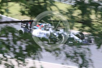 World © Octane Photographic Ltd. Williams Martini Racing FW37 – Valtteri Bottas. Friday 24th July 2015, F1 Hungarian GP Practice 2, Hungaroring, Hungary. Digital Ref: 1348CB1L5487