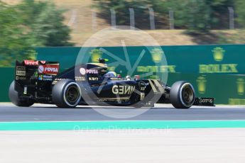 World © Octane Photographic Ltd. Lotus F1 Team E23 Hybrid – Pastor Maldonado. Friday 24th July 2015, F1 Hungarian GP Practice 2, Hungaroring, Hungary. Digital Ref: 1348CB7D8138