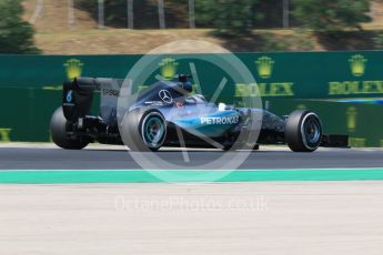 World © Octane Photographic Ltd. Mercedes AMG Petronas F1 W06 Hybrid – Lewis Hamilton. Friday 24th July 2015, F1 Hungarian GP Practice 2, Hungaroring, Hungary. Digital Ref: 1348CB7D8157