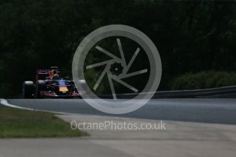 World © Octane Photographic Ltd. Infiniti Red Bull Racing RB11 – Daniel Ricciardo. Friday 24th July 2015, F1 Hungarian GP Practice 2, Hungaroring, Hungary. Digital Ref: 1348LB1D8761