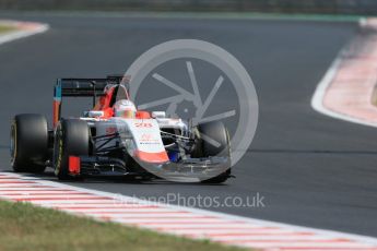 World © Octane Photographic Ltd. Manor Marussia F1 Team MR03B – William Stevens. Friday 24th July 2015, F1 Hungarian GP Practice 2, Hungaroring, Hungary. Digital Ref: 1348LB1D8831
