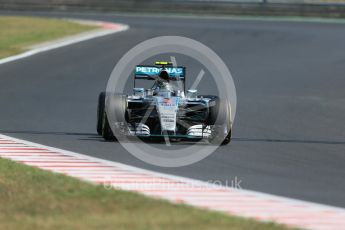 World © Octane Photographic Ltd. Mercedes AMG Petronas F1 W06 Hybrid – Nico Rosberg. Friday 24th July 2015, F1 Hungarian GP Practice 2, Hungaroring, Hungary. Digital Ref: 1348LB1D8908