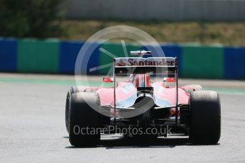 World © Octane Photographic Ltd. Scuderia Ferrari SF15-T– Sebastian Vettel. Friday 24th July 2015, F1 Hungarian GP Practice 2, Hungaroring, Hungary. Digital Ref: 1348LB1D8956