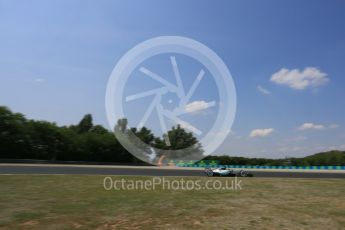World © Octane Photographic Ltd. Mercedes AMG Petronas F1 W06 Hybrid – Nico Rosberg. Friday 24th July 2015, F1 Hungarian GP Practice 2, Hungaroring, Hungary. Digital Ref: 1348LB5D0513