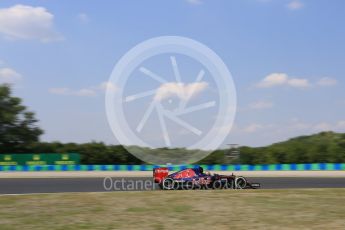 World © Octane Photographic Ltd. Scuderia Toro Rosso STR10 – Carlos Sainz Jnr. Friday 24th July 2015, F1 Hungarian GP Practice 2, Hungaroring, Hungary. Digital Ref: 1348LB5D0532