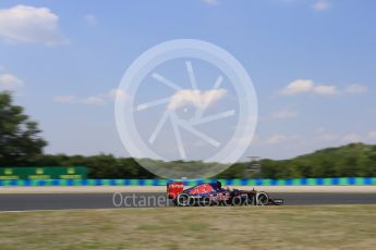 World © Octane Photographic Ltd. Scuderia Toro Rosso STR10 – Carlos Sainz Jnr. Friday 24th July 2015, F1 Hungarian GP Practice 2, Hungaroring, Hungary. Digital Ref: 1348LB5D0532