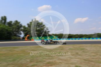 World © Octane Photographic Ltd. Lotus F1 Team E23 Hybrid – Romain Grosjean. Friday 24th July 2015, F1 Hungarian GP Practice 2, Hungaroring, Hungary. Digital Ref: 1348LB5D0551