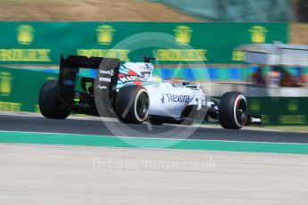 World © Octane Photographic Ltd. Williams Martini Racing FW37 – Felipe Massa. Saturday 25th July 2015, F1 Hungarian GP Practice 3, Hungaroring, Hungary. Digital Ref: 1352CB7D8432
