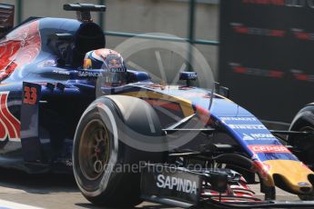 World © Octane Photographic Ltd. Scuderia Toro Rosso STR10 – Max Verstappen. Saturday 25th July 2015, F1 Hungarian GP Practice 3, Hungaroring, Hungary. Digital Ref: 1352LB1D0471