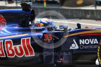 World © Octane Photographic Ltd. Scuderia Toro Rosso STR10 – Max Verstappen. Saturday 25th July 2015, F1 Hungarian GP Practice 3, Hungaroring, Hungary. Digital Ref: 1352LB1D0639