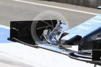 World © Octane Photographic Ltd. McLaren Honda MP4/30 nose. Saturday 25th July 2015, F1 Hungarian GP Practice 3, Hungaroring, Hungary. Digital Ref: 1352LB1D9693