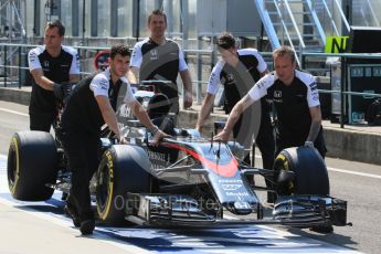 World © Octane Photographic Ltd. McLaren Honda MP4/30 – Fernando Alonso. Saturday 25th July 2015, F1 Hungarian GP Practice 3, Hungaroring, Hungary. Digital Ref: 1352LB1D9708