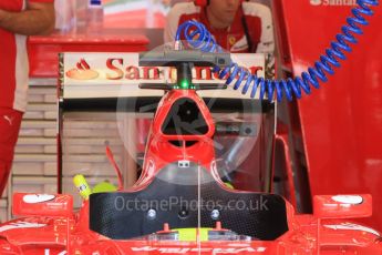 World © Octane Photographic Ltd. Scuderia Ferrari SF15-T– Sebastian Vettel. Saturday 25th July 2015, F1 Hungarian GP Practice 3, Hungaroring, Hungary. Digital Ref: 1352LB1D9750