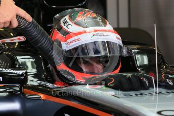 World © Octane Photographic Ltd. Sahara Force India VJM08B – Nico Hulkenberg. Saturday 25th July 2015, F1 Hungarian GP Practice 3, Hungaroring, Hungary. Digital Ref: 1352LB1D9805