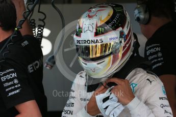 World © Octane Photographic Ltd. Mercedes AMG Petronas F1 W06 Hybrid – Lewis Hamilton. Saturday 25th July 2015, F1 Hungarian GP Practice 3, Hungaroring, Hungary. Digital Ref: 1352LB1D9843