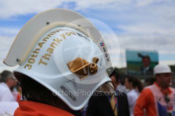 World © Octane Photographic Ltd. 30 years of the Hungarian GP. Sunday 26th July 2015, F1 Hungarian GP - Drivers Parade, Hungaroring, Hungary. Digital Ref: 1359LB5D1976
