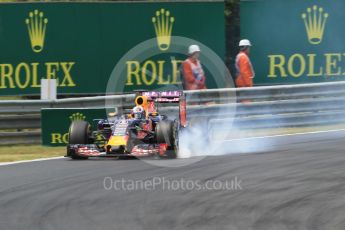 World © Octane Photographic Ltd. Infiniti Red Bull Racing RB11 – Daniel Ricciardo. Sunday 26th July 2015, F1 Hungarian GP Race, Hungaroring, Hungary. Digital Ref: 1360CB1L7446