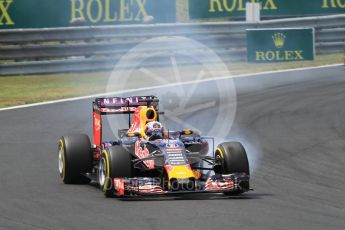 World © Octane Photographic Ltd. Infiniti Red Bull Racing RB11 – Daniel Ricciardo. Sunday 26th July 2015, F1 Hungarian GP Race, Hungaroring, Hungary. Digital Ref: 1360CB1L7456