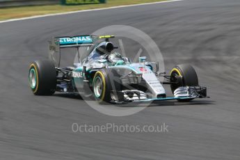 World © Octane Photographic Ltd. Mercedes AMG Petronas F1 W06 Hybrid – Nico Rosberg. Sunday 26th July 2015, F1 Hungarian GP Race, Hungaroring, Hungary. Digital Ref: