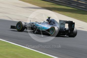 World © Octane Photographic Ltd. Mercedes AMG Petronas F1 W06 Hybrid – Lewis Hamilton. Sunday 26th July 2015, F1 Hungarian GP Race, Hungaroring, Hungary. Digital Ref: