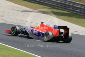 World © Octane Photographic Ltd. Manor Marussia F1 Team MR03B – Roberto Merhi. Sunday 26th July 2015, F1 Hungarian GP Race, Hungaroring, Hungary. Digital Ref: