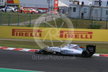 World © Octane Photographic Ltd. Williams Martini Racing FW37 – Valtteri Bottas. Sunday 26th July 2015, F1 Hungarian GP Race, Hungaroring, Hungary. Digital Ref: