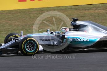 World © Octane Photographic Ltd. Mercedes AMG Petronas F1 W06 Hybrid – Lewis Hamilton. Sunday 26th July 2015, F1 Hungarian GP Race, Hungaroring, Hungary. Digital Ref: