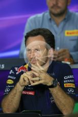 World © Octane Photographic Ltd. FIA Team Personnel Press Conference. Friday 24th July 2015, F1 Hungarian GP, Hungaroring, Hungary. Christian Horner – Infiniti Red Bull Racing Team Principle. Digital Ref: 1351LB1D9152