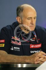 World © Octane Photographic Ltd. FIA Team Personnel Press Conference. Friday 24th July 2015, F1 Hungarian GP, Hungaroring, Hungary. Franz Tost – Scuderia Toro Rosso Team Principle. Digital Ref: 1351LB1D9236