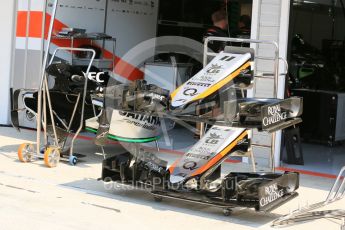 World © Octane Photographic Ltd. Sahara Force India VJM08B. Thursday 23rd July 2015, F1 Hungarian GP Pitlane, Hungaroring, Hungary. Digital Ref: 1343LB5D0071