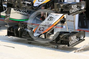 World © Octane Photographic Ltd. Sahara Force India VJM08B. Thursday 23rd July 2015, F1 Hungarian GP Pitlane, Hungaroring, Hungary. Digital Ref: 1343LB5D0074