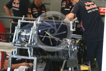 World © Octane Photographic Ltd. Scuderia Toro Rosso STR10. Thursday 23rd July 2015, F1 Hungarian GP Pitlane, Hungaroring, Hungary. Digital Ref: 1343LB5D0094