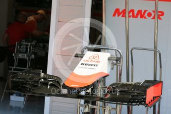 World © Octane Photographic Ltd. Manor Marussia F1 Team MR03B. Thursday 23rd July 2015, F1 Hungarian GP Pitlane, Hungaroring, Hungary. Digital Ref: 1343LB5D0126