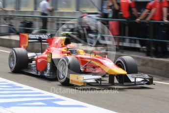 World © Octane Photographic Ltd. Friday 24th July 2015. Racing Engineering – Alexander Rossi. GP2 Practice Session – Hungaroring, Hungary. Digital Ref. : 1347CB1L5068