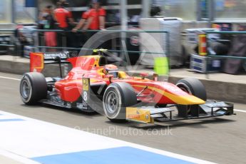 World © Octane Photographic Ltd. Friday 24th July 2015. Racing Engineering – Alexander Rossi. GP2 Practice Session – Hungaroring, Hungary. Digital Ref. : 1347CB1L5070