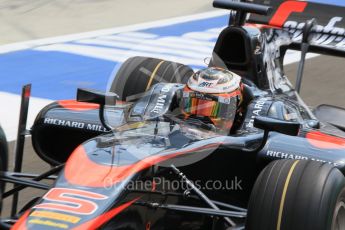 World © Octane Photographic Ltd. Friday 24th July 2015. ART Grand Prix – Stoffel Vandoorne. GP2 Practice Session – Hungaroring, Hungary. Digital Ref. : 1347CB1L5095