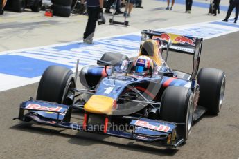 World © Octane Photographic Ltd. Friday 24th July 2015. DAMS – Pierre Gasly. GP2 Practice Session – Hungaroring, Hungary. Digital Ref. : 1347CB1L5108