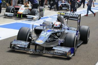 World © Octane Photographic Ltd. Friday 24th July 2015. Daiko Team Lazarus– Zoel Amberg. GP2 Practice Session – Hungaroring, Hungary. Digital Ref. : 1347CB1L5139